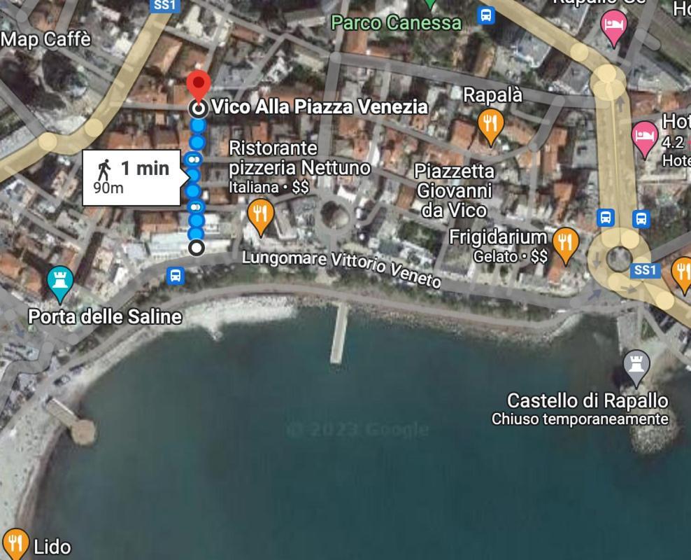 Casa Nandina In Centro Lejlighed Rapallo Eksteriør billede